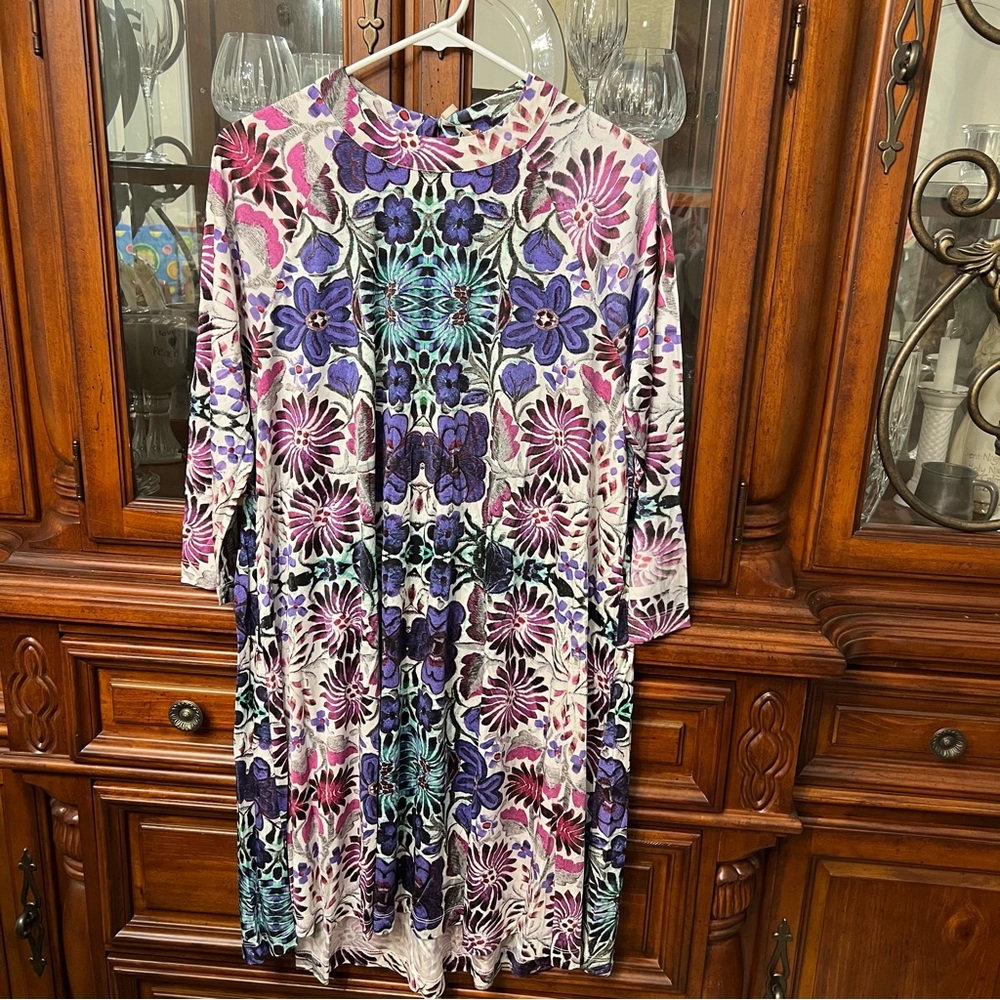 Free People Multicolor Floral Dress